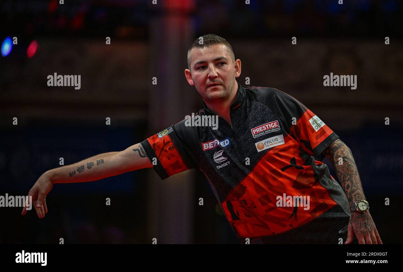Winter Gardens Blackpool Darts 2025 Denys Gilemette