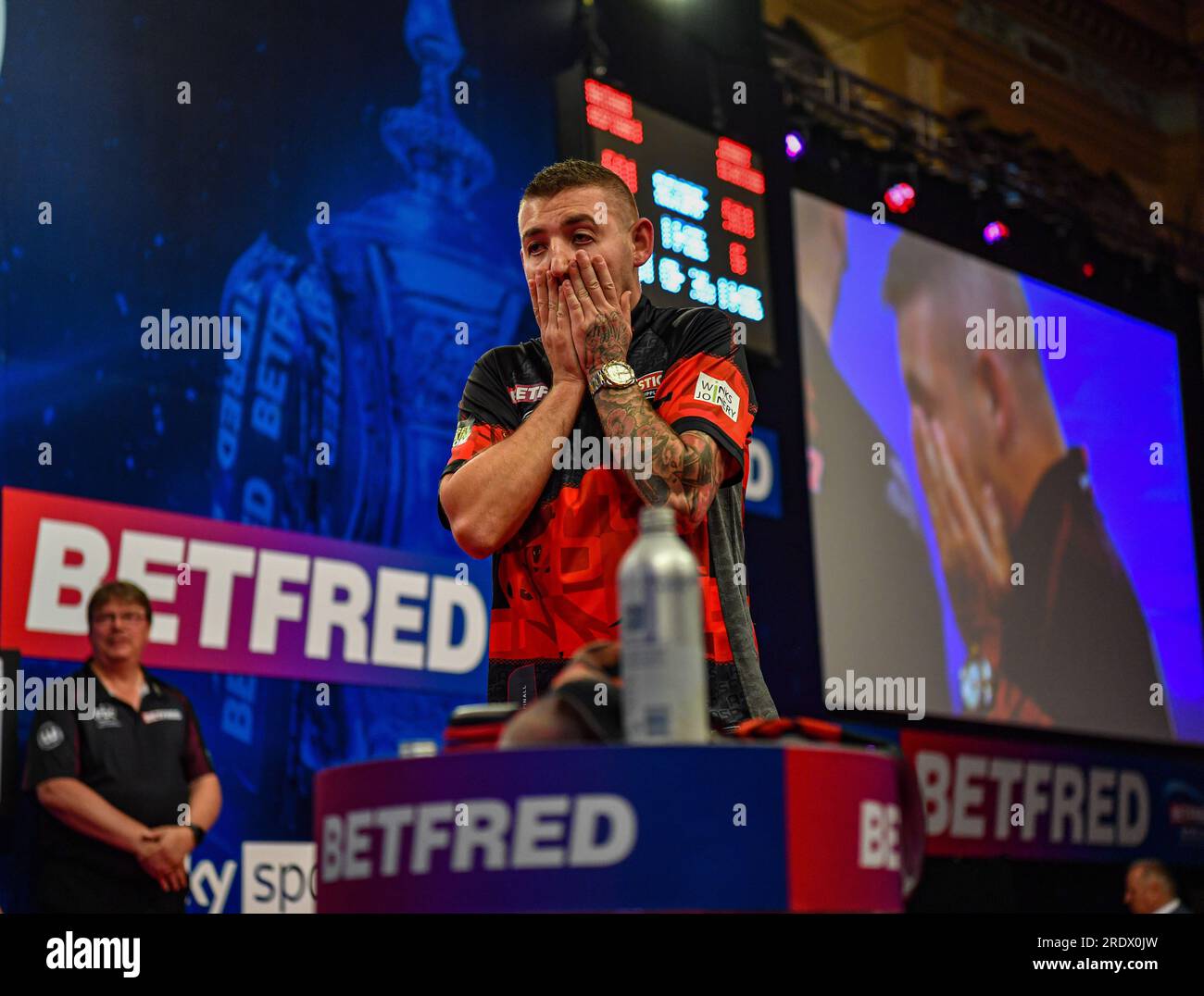 Winter Gardens, Blackpool, UK. 23rd July, 2023. 2023 Betfred World
