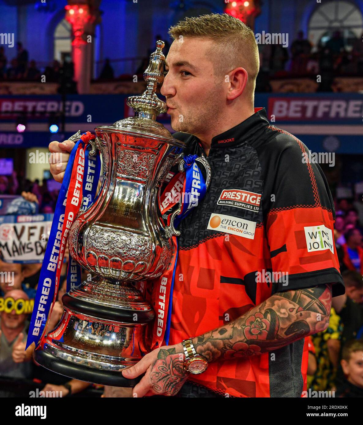 Winter Gardens, Blackpool, UK. 23rd July, 2023. 2023 Betfred World