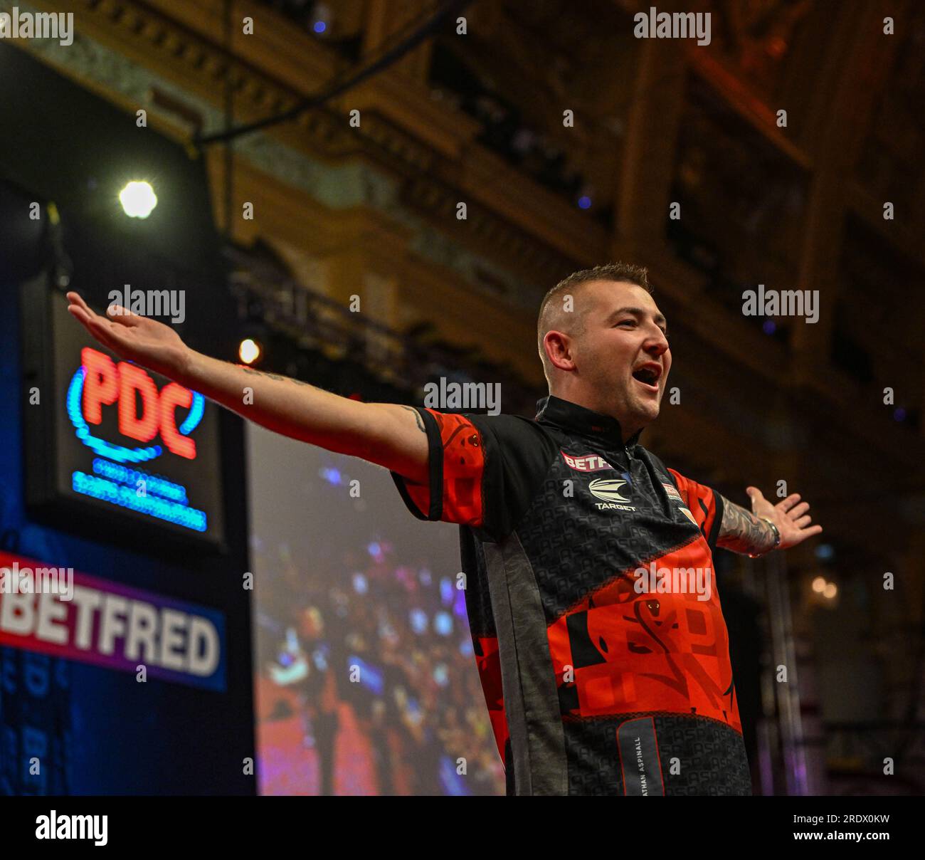 Winter Gardens, Blackpool, UK. 23rd July, 2023. 2023 Betfred World