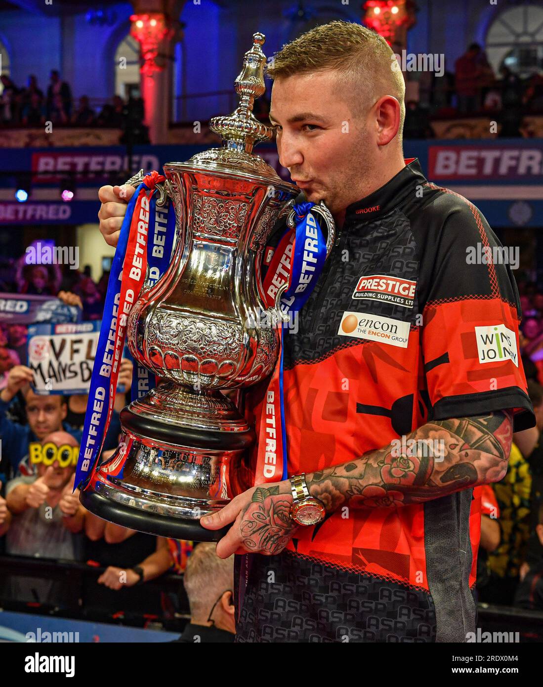 Winter Gardens, Blackpool, UK. 23rd July, 2023. 2023 Betfred World