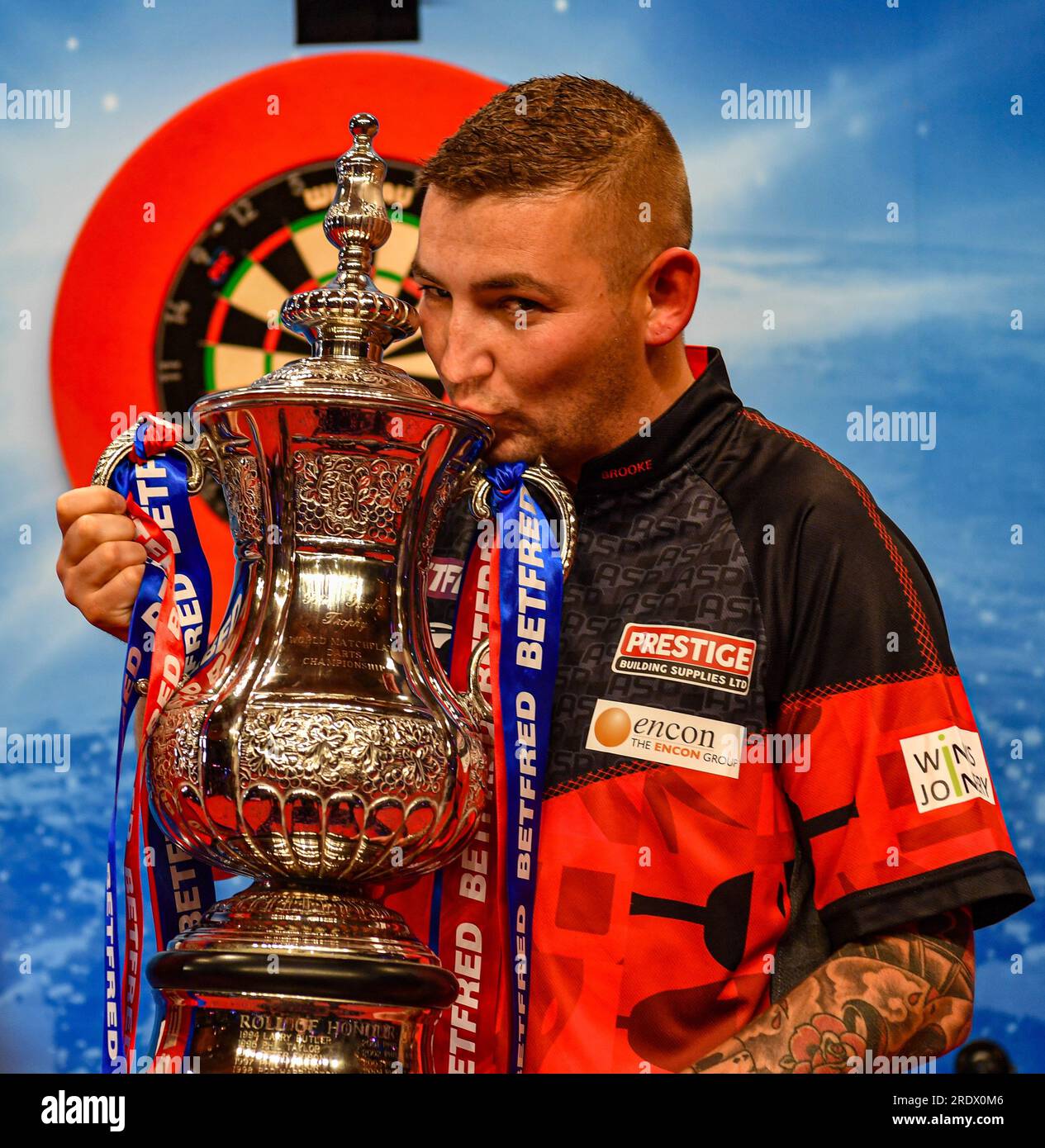 Winter Gardens, Blackpool, UK. 23rd July, 2023. 2023 Betfred World