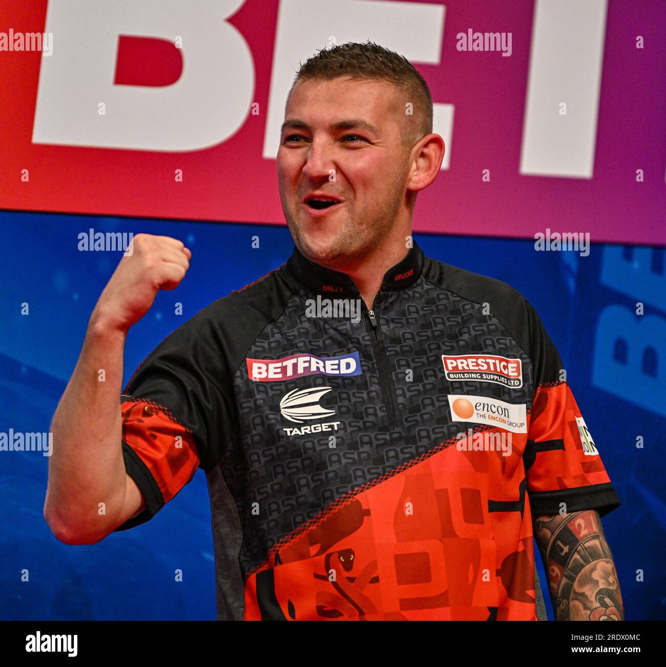 Winter Gardens, Blackpool, UK. 23rd July, 2023. 2023 Betfred World