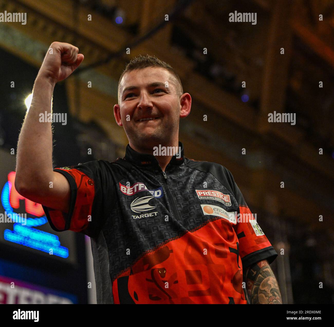 Winter Gardens, Blackpool, UK. 23rd July, 2023. 2023 Betfred World