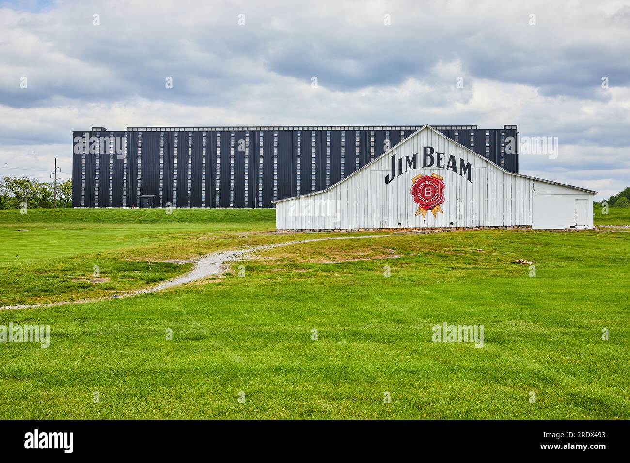 Rackhouse warehouse a palletized Jim Bean distillery building for their