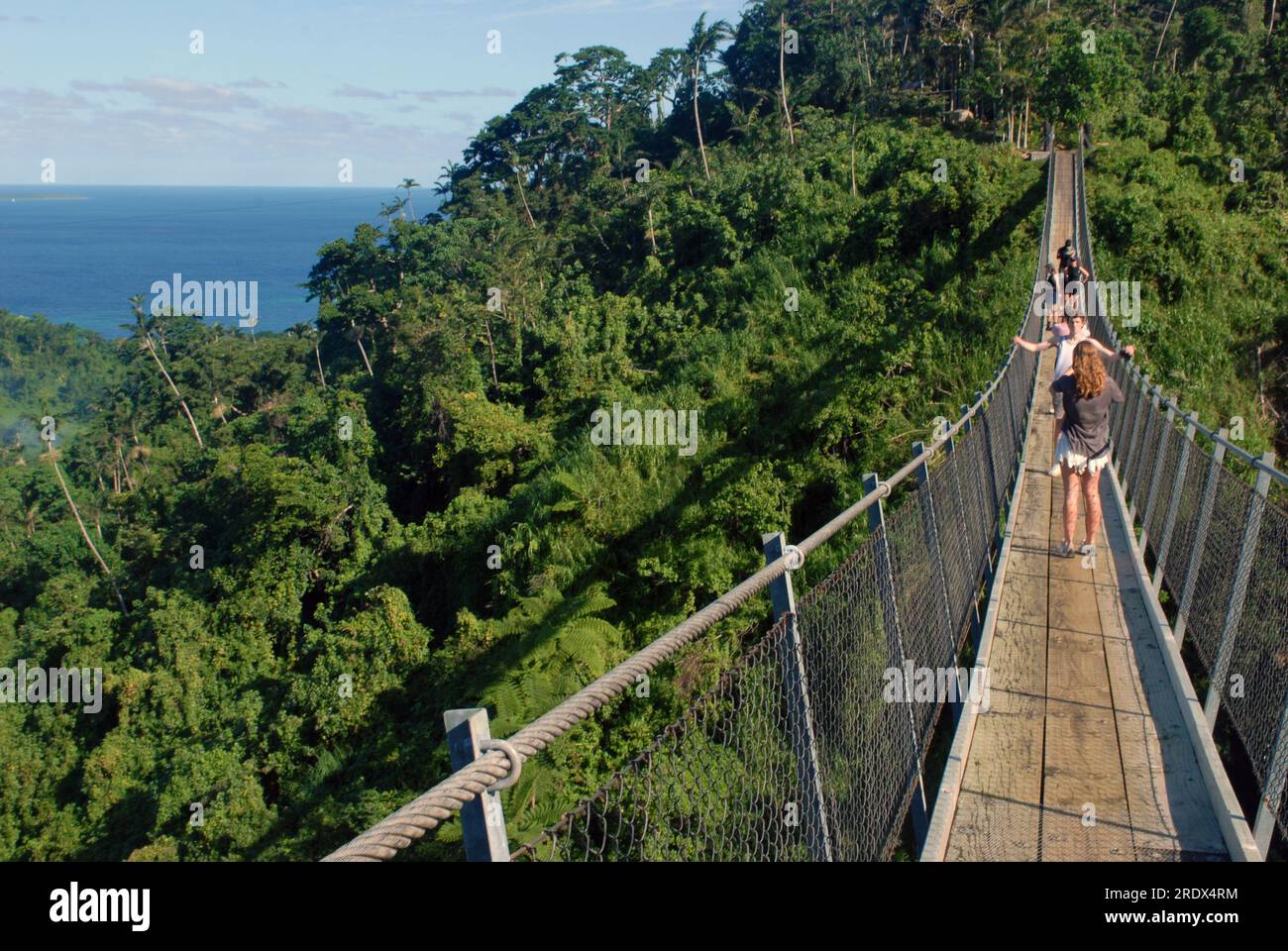 Port hill suspension footbridge hi-res stock photography and images - Alamy