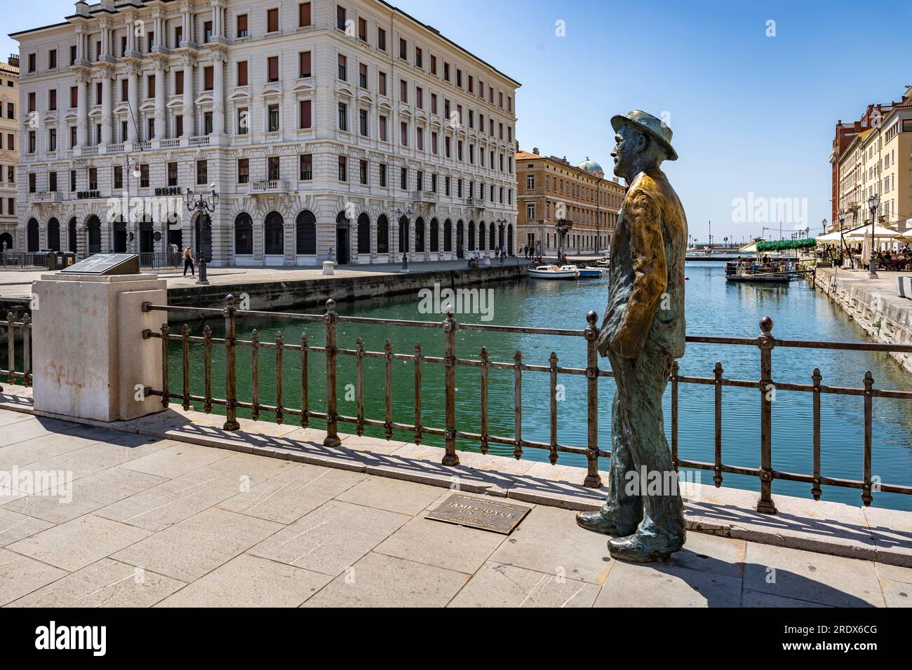 James joyce statue trieste hi-res stock photography and images - Alamy