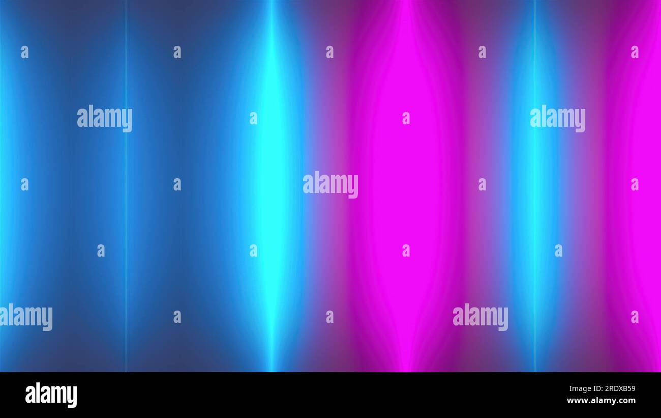 Vertical neon lines. Computer generated 3d render Stock Photo