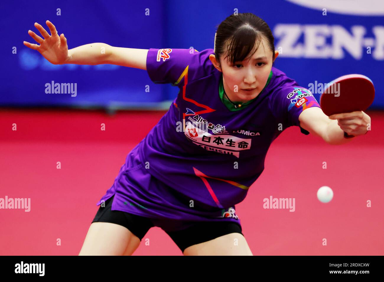 Tokyo, Japan. 23rd July, 2023. Hina Hayata Table Tennis : 2023 ZEN-NOH ...