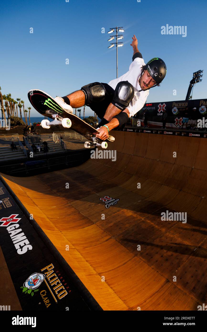 VENTURA, CA - JULY 20: Edouard Damestoy competes during Men's ...