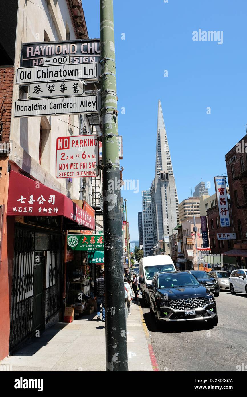 Street Signs In Chinatown