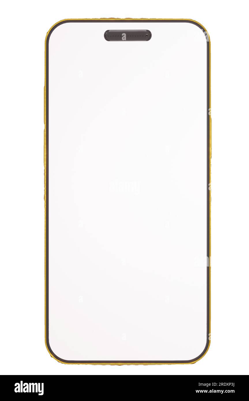 3D Illustration ,Smartphone mobile screen, technology mobile display