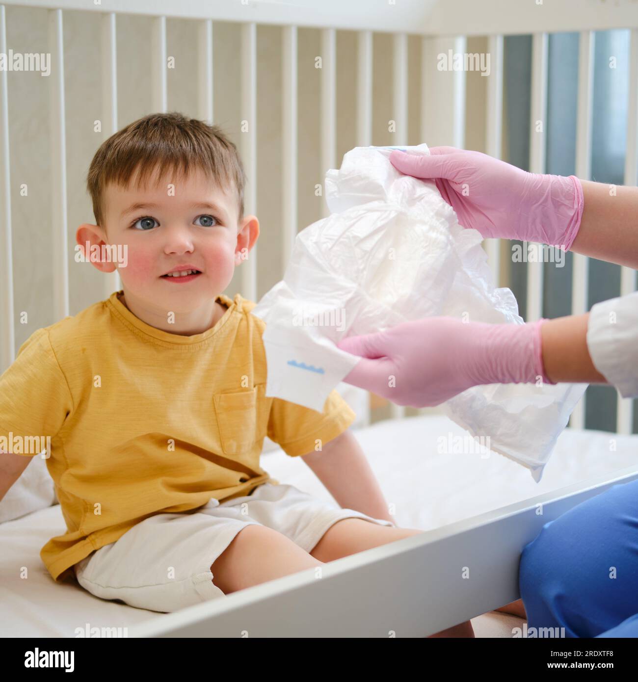 The Pediatrician Recommended Using A Specific Brand Of Nappies For The the-pediatrician-recommended-using-a-specific-brand-of-nappies-for-the