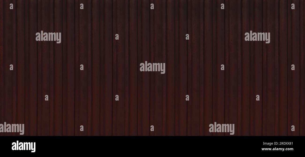 rusty iron sheet wall for background Stock Photo