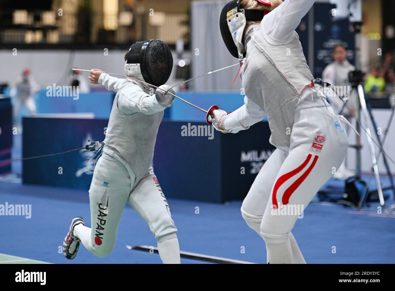 Karin Miyawaki of Japan during the 2023 FIE Fencing World Championship