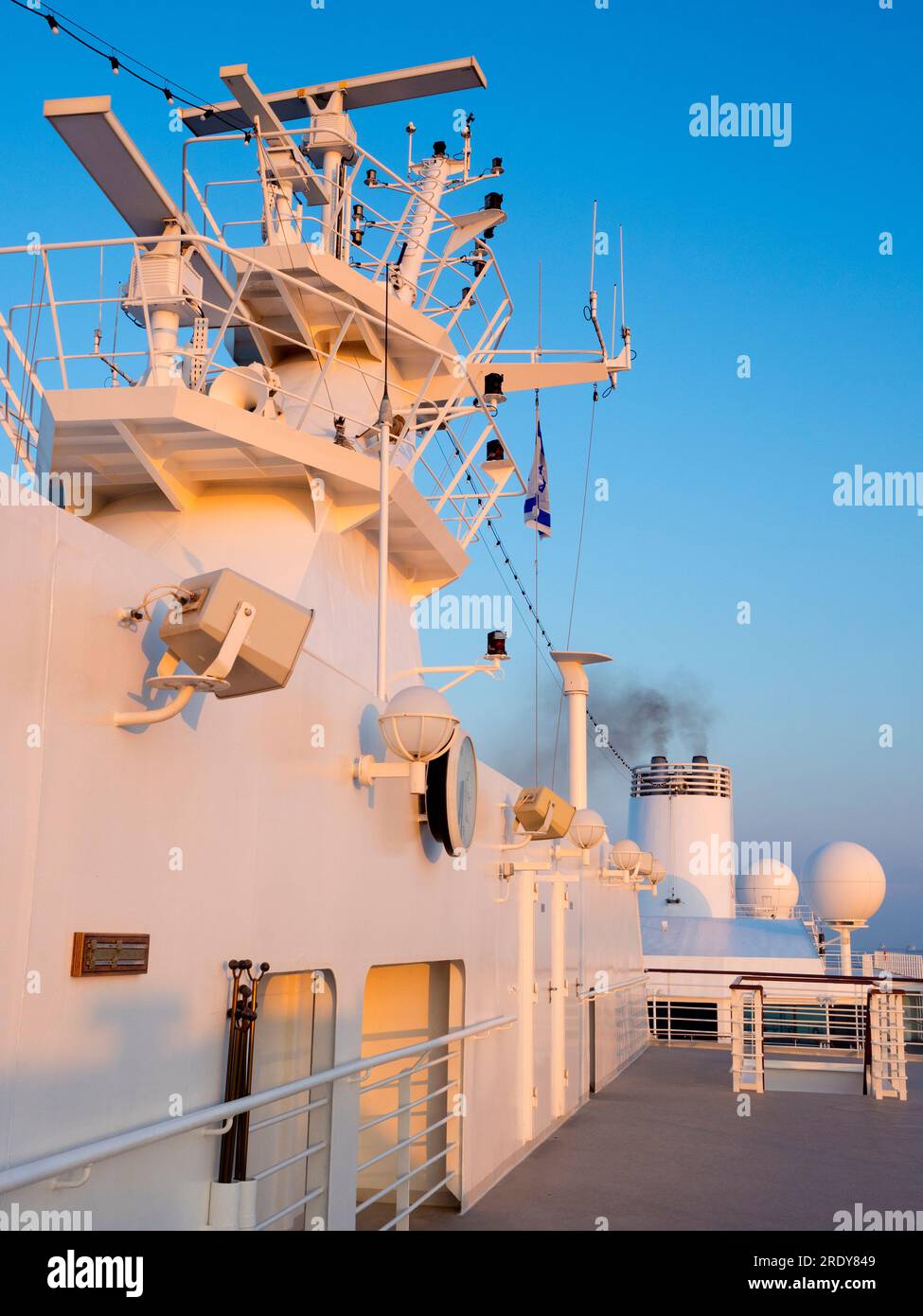 It's easy to see the appeal of cruising, sometimes: fine food cooked for you around the clock, all the drinks you can hold, everything taken care of, Stock Photo