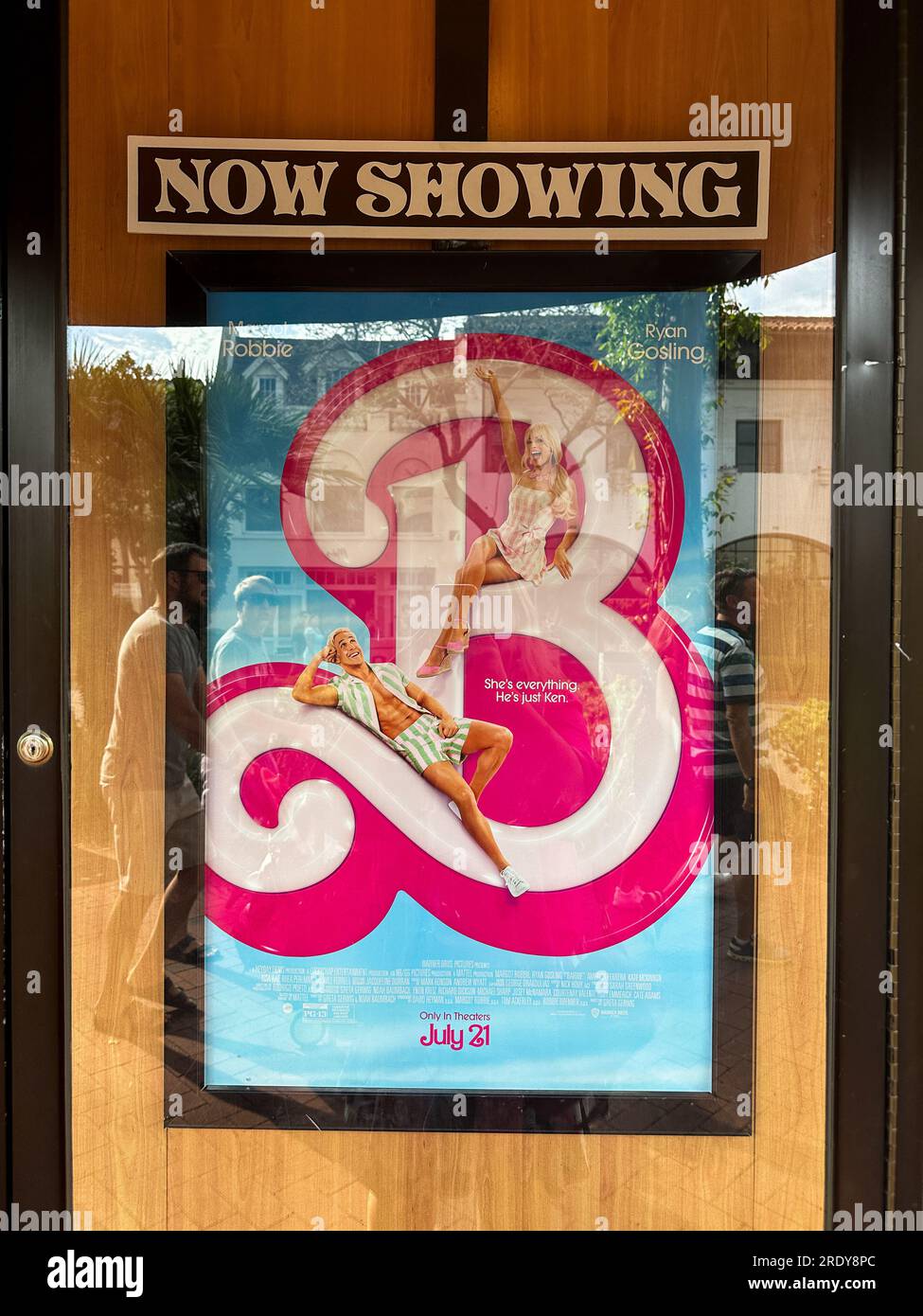 Barbie 2023 film poster hires stock photography and images Alamy
