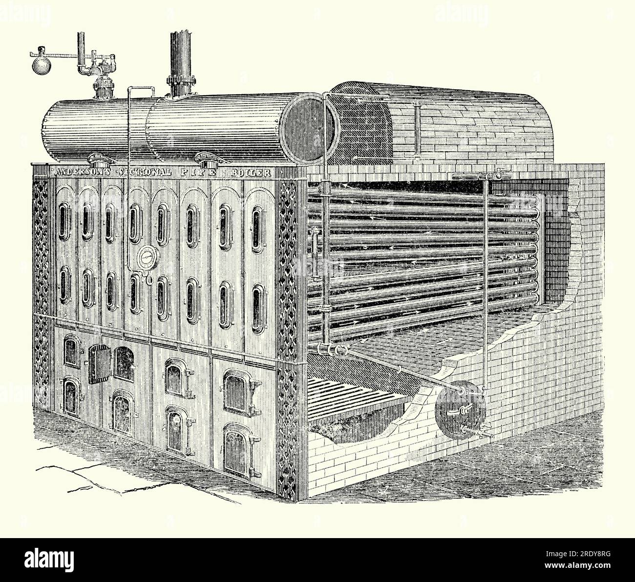 Steam boiler usa hi-res stock photography and images - Alamy