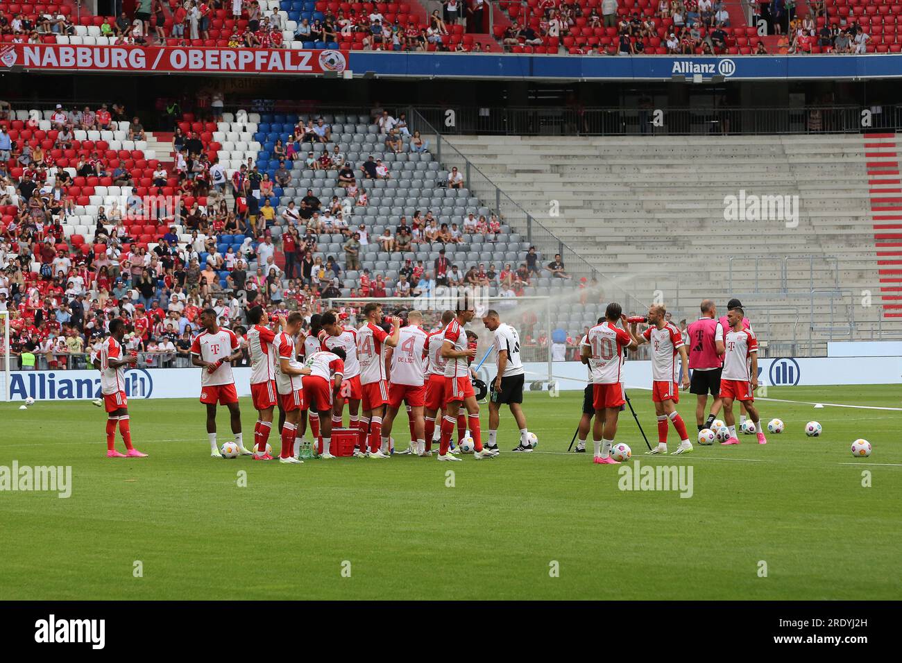 Fcbayern team presentation season 2023 2024 hires stock photography