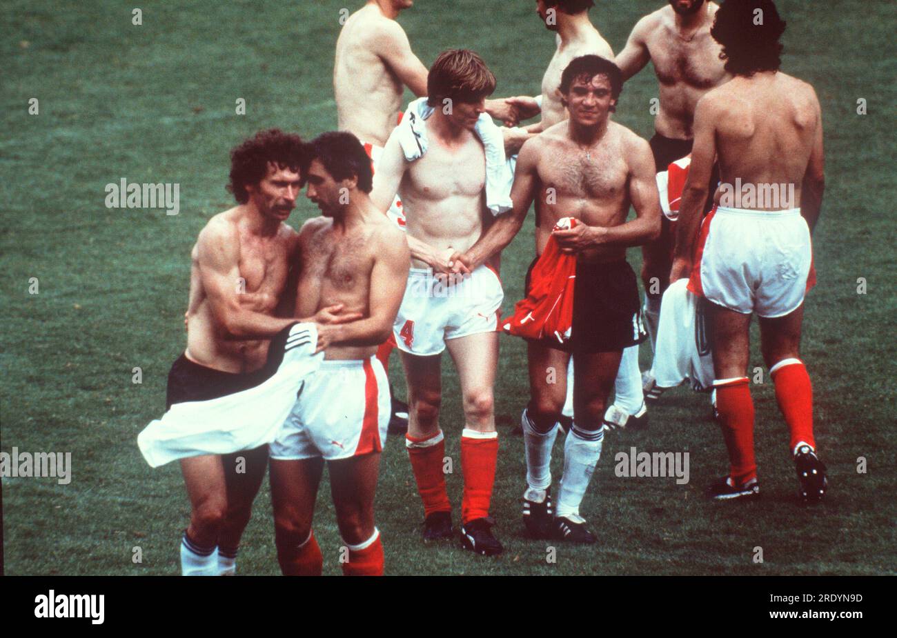 Germany austria 1982 world cup hi-res stock photography and images