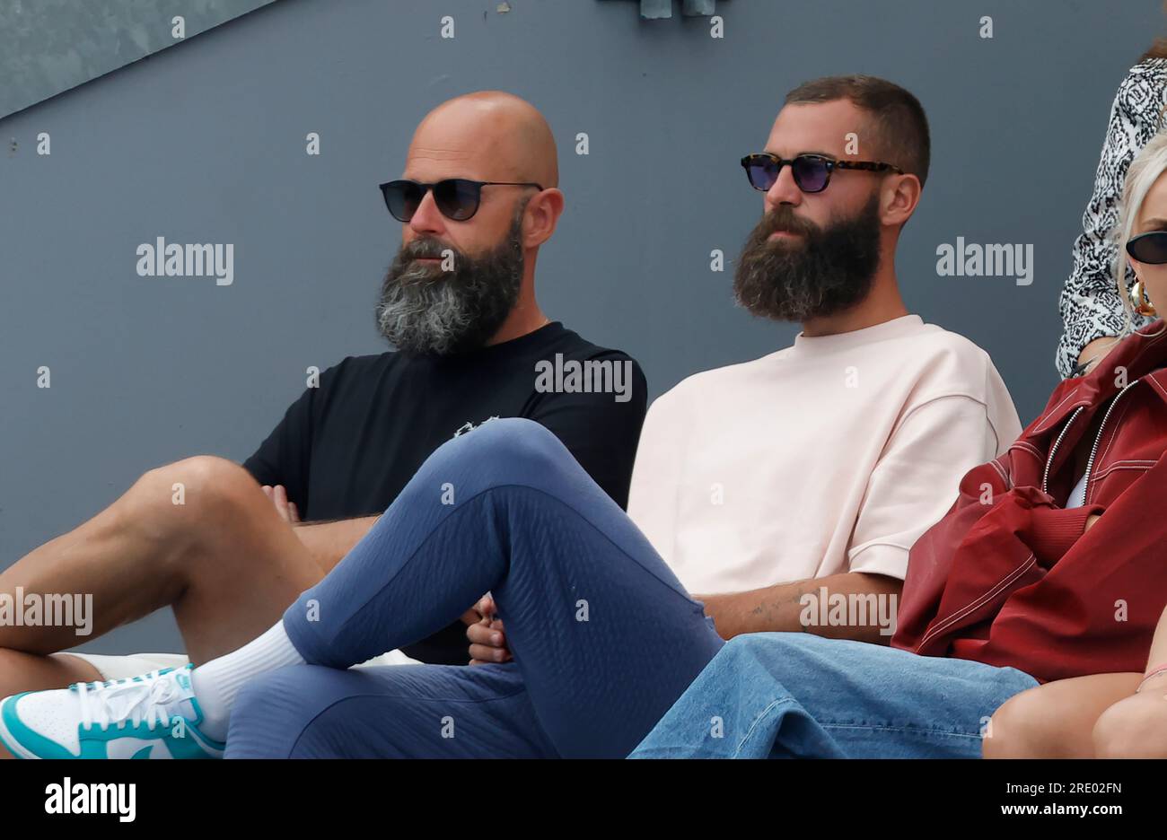 23 July 2023 Carson, California - Benoit Paire. UTS - Ultimate Tennis Showdown Finals held at the Dignity Health Sports Park in Carson. Stock Photo