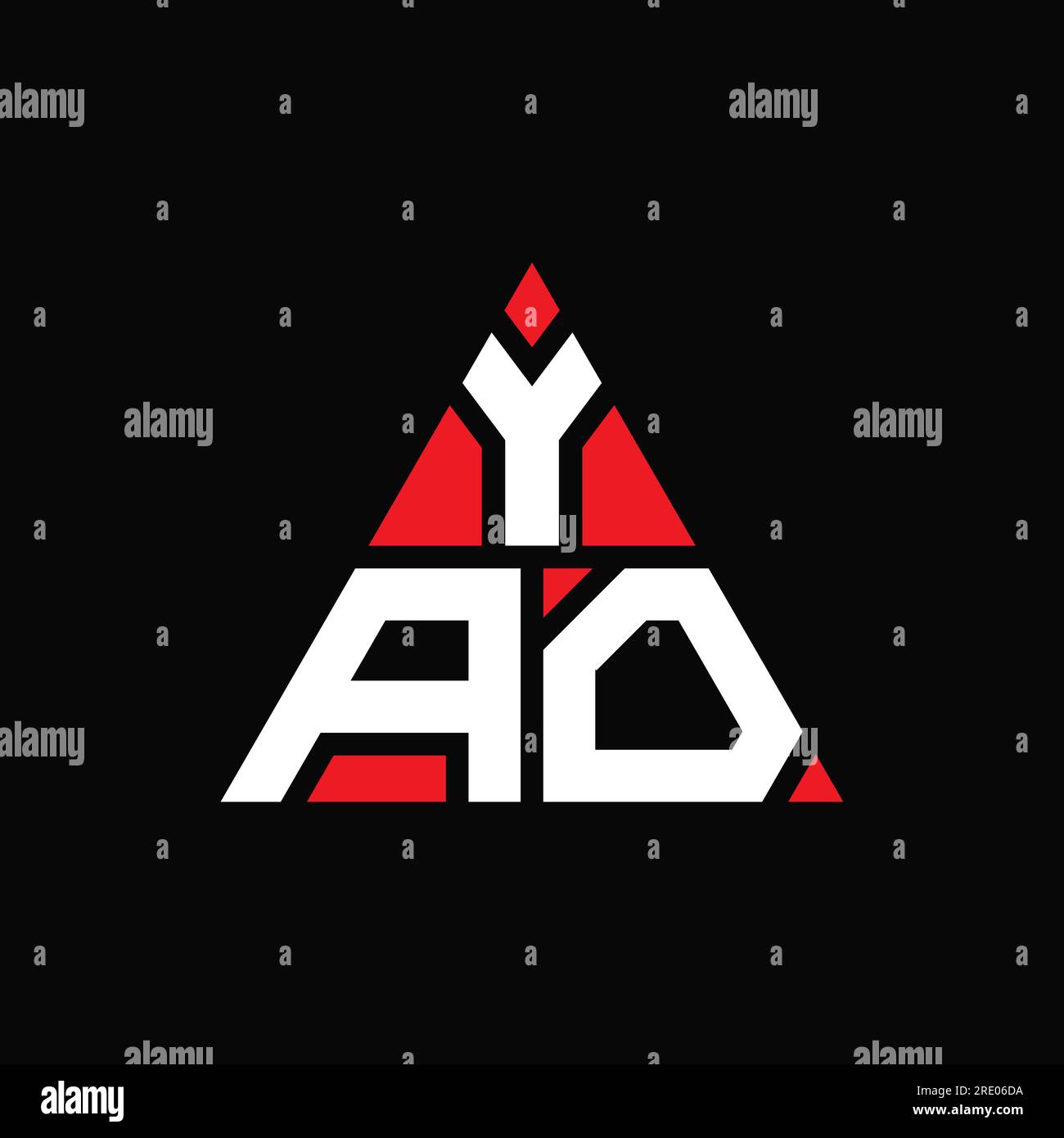 Yao logo design hi-res stock photography and images - Alamy