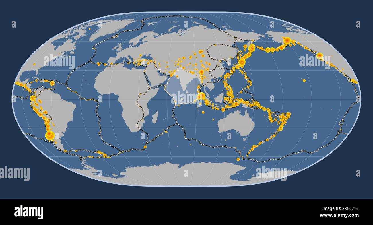 Earthquakes 8 and above