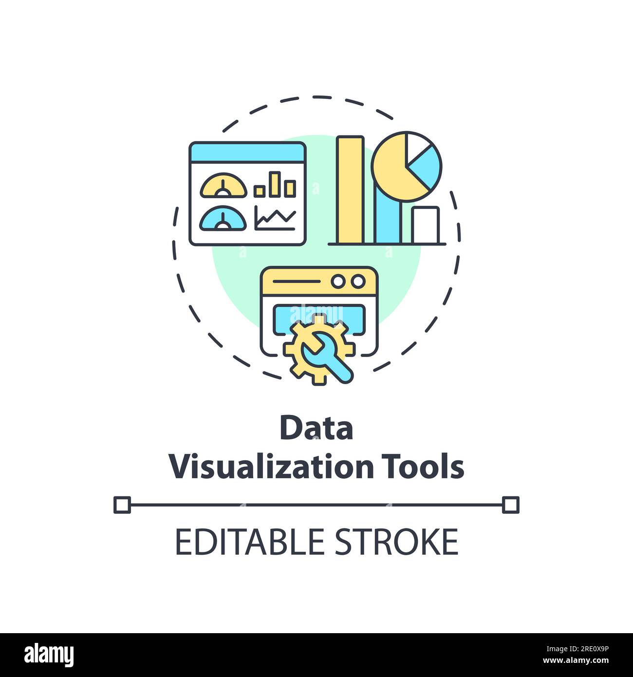 Data visualization tools hi-res stock photography and images - Alamy