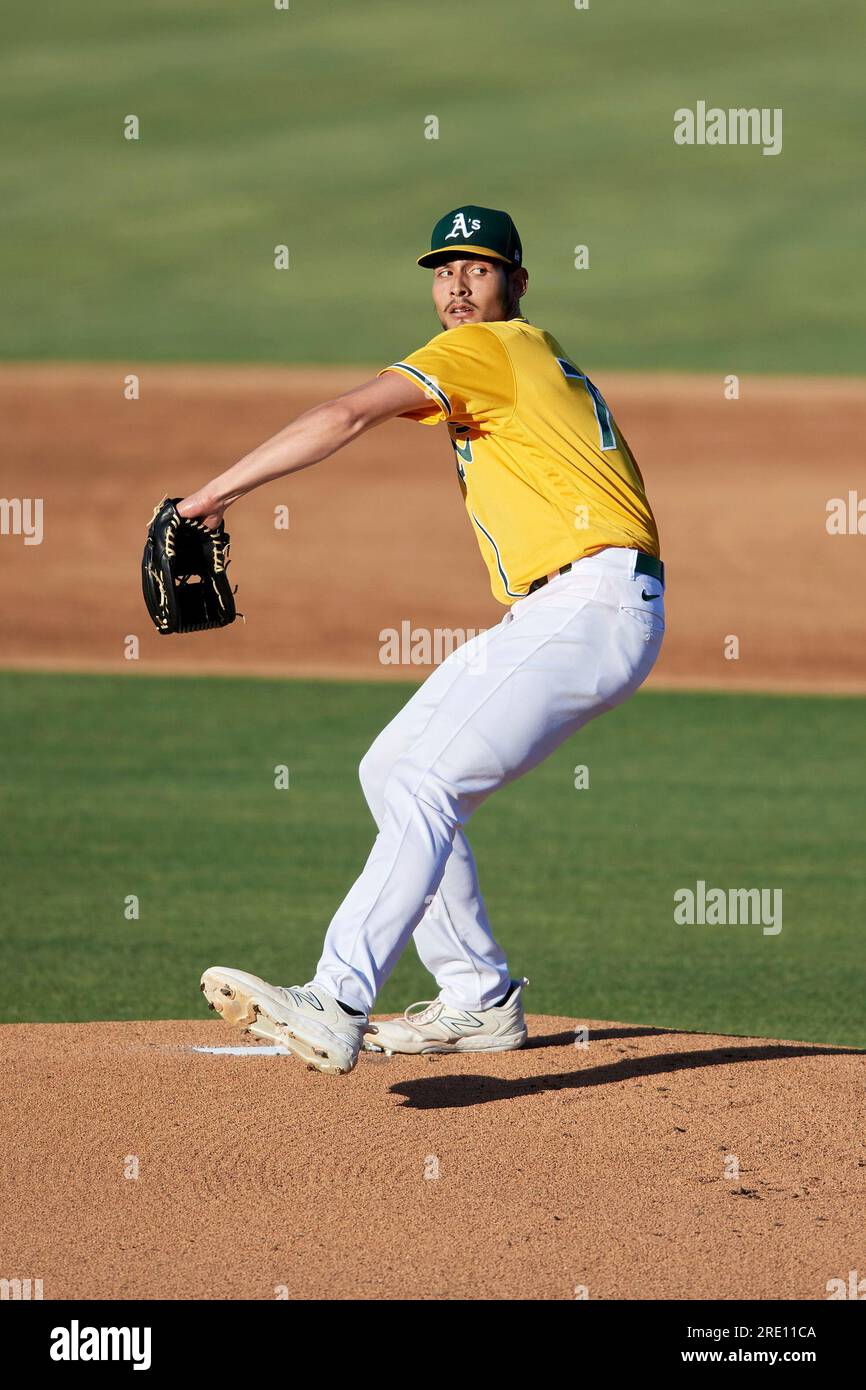 ACL Athletics starting pitcher Freddy Tarnok (70) during an Arizona