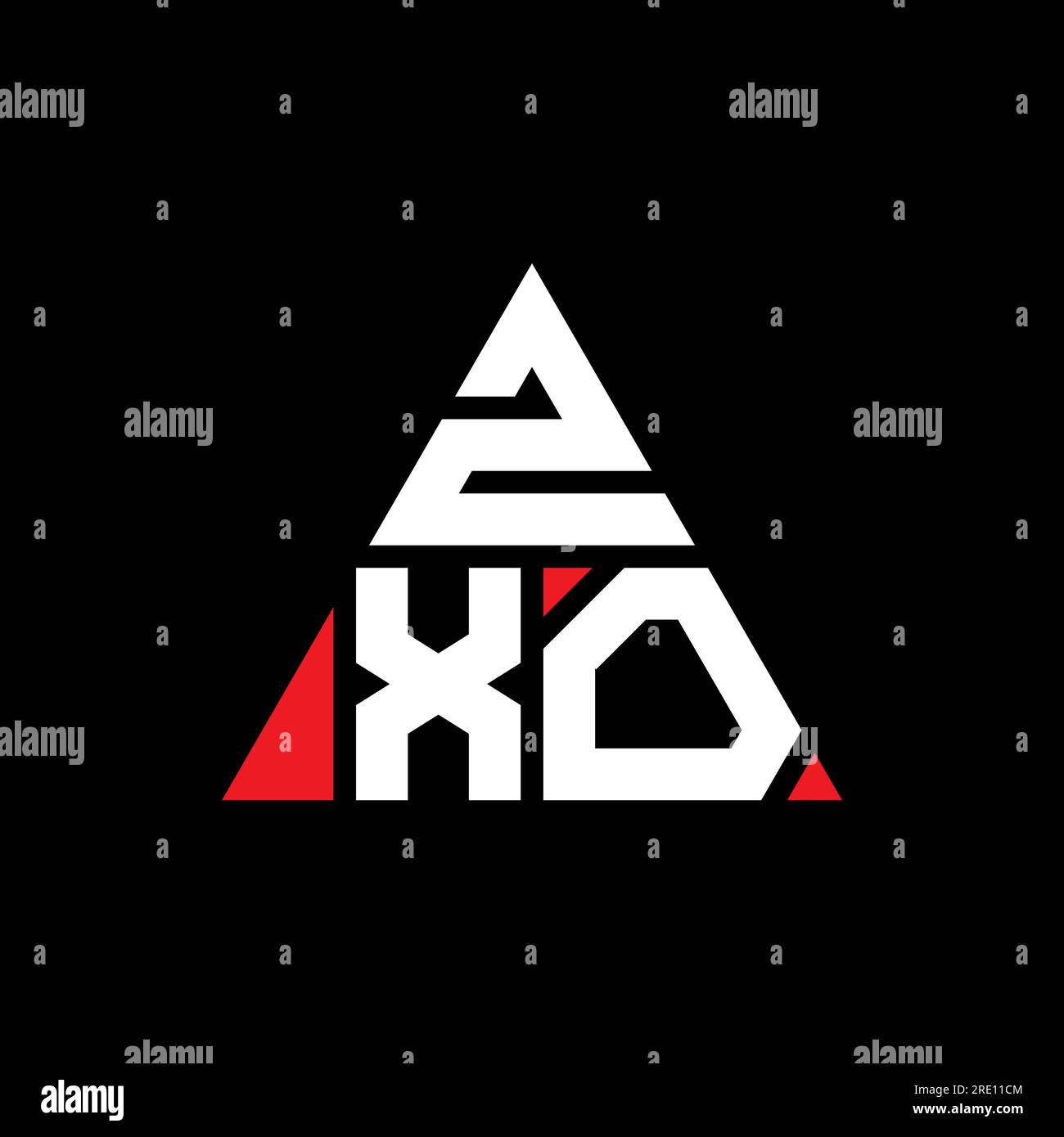 Monogram ZX Logo V2 Graphic by Greenlines Studios · Creative