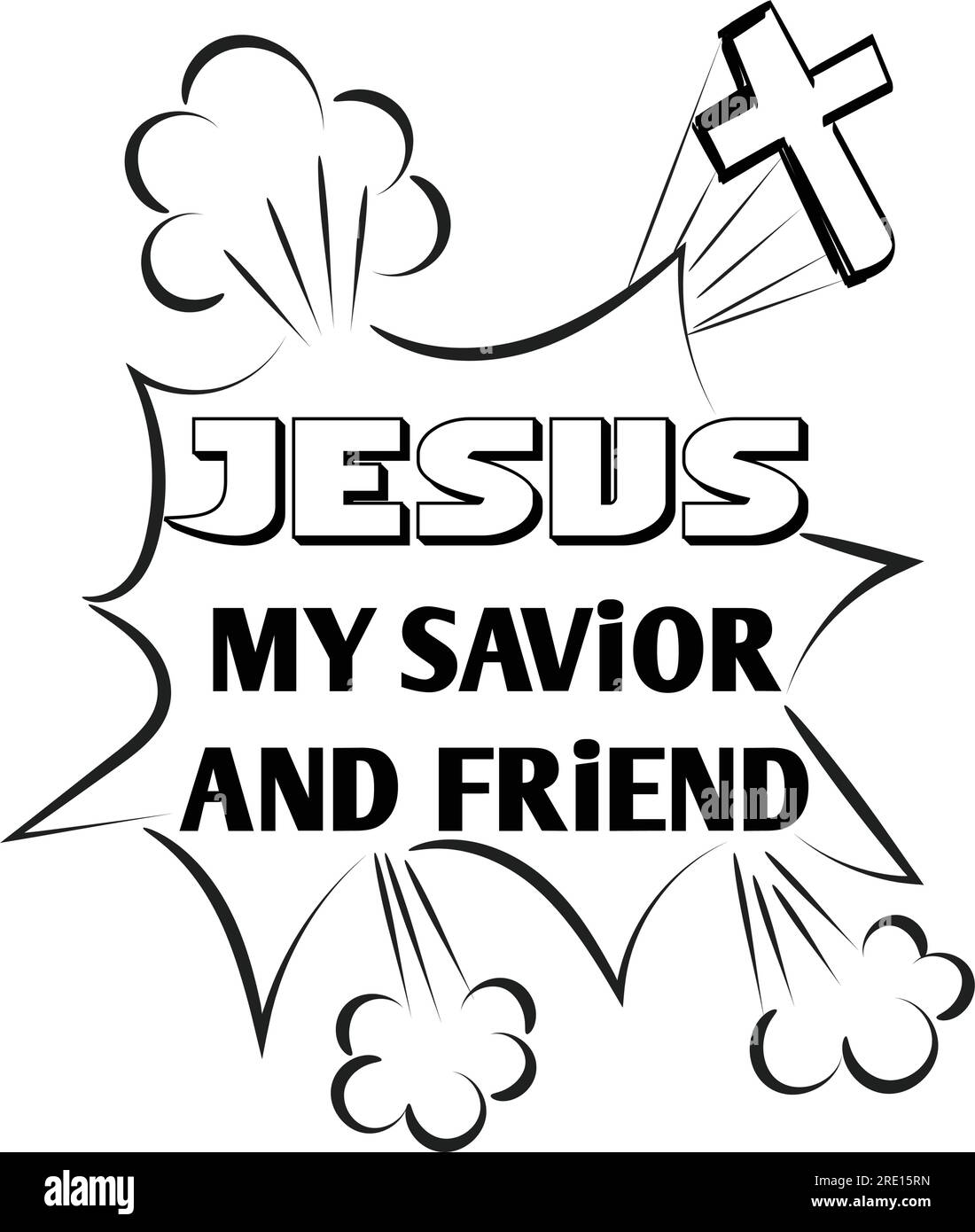 Printable Jesus Black And White