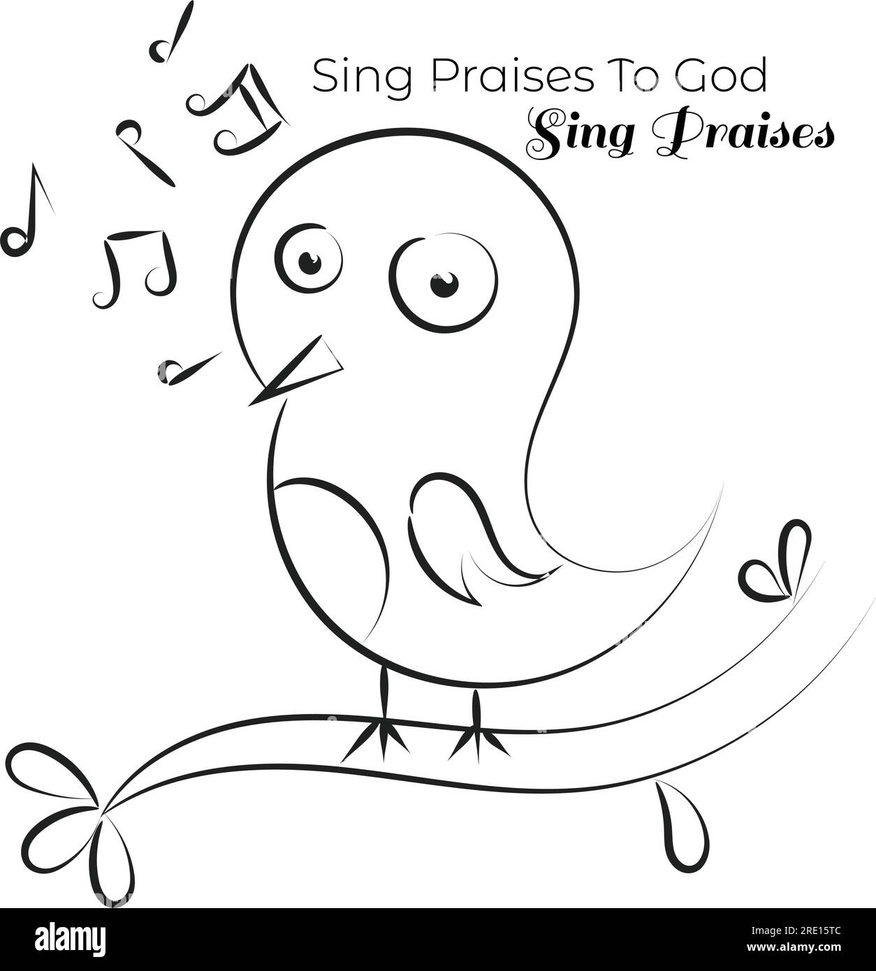 Youth Praising God Clip Art