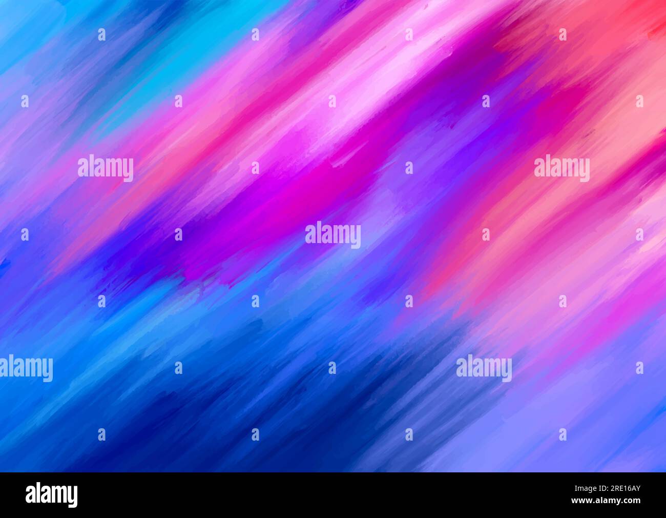 abstract hand painted brush strokes background Stock Vector