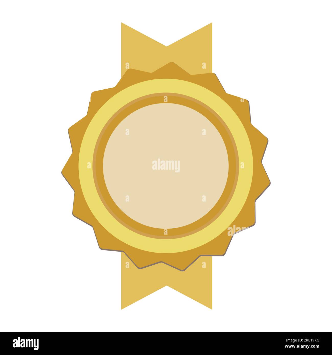 Award with ribbon brochure element design Stock Vector Image & Art - Alamy