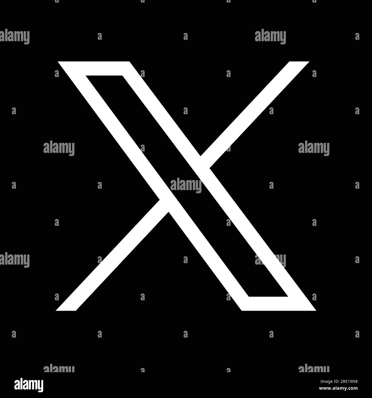 On X Stock Vector Images Alamy