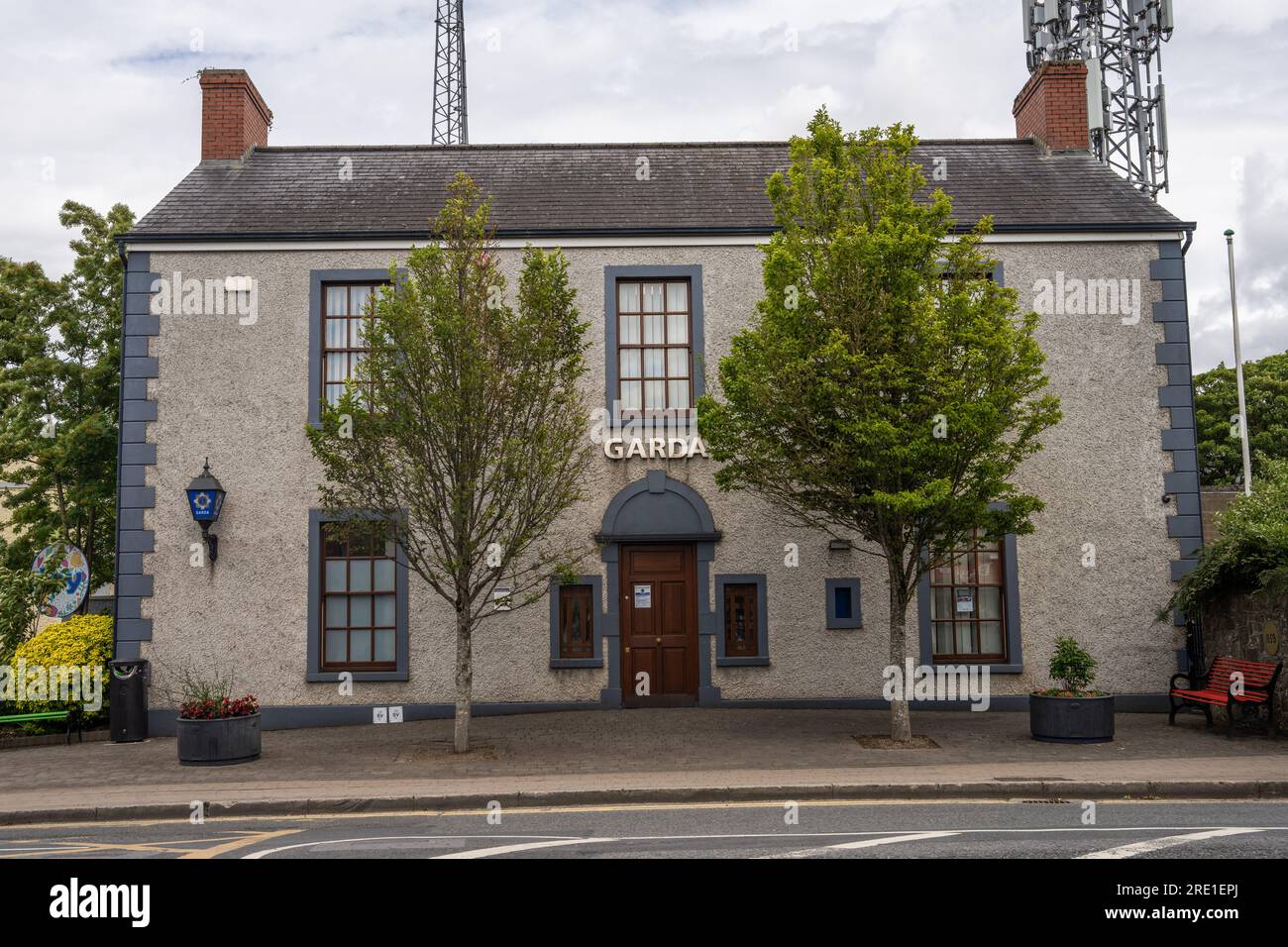 Dunshaughlin, County Meath, Ireland, 4th July 2023. frontal view of