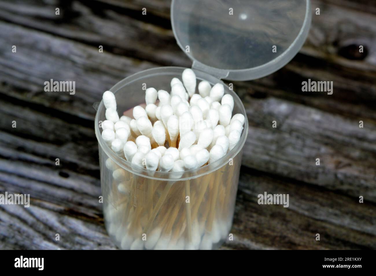 Pile of ear cotton swab buds sticks, for health care, ideal for gently