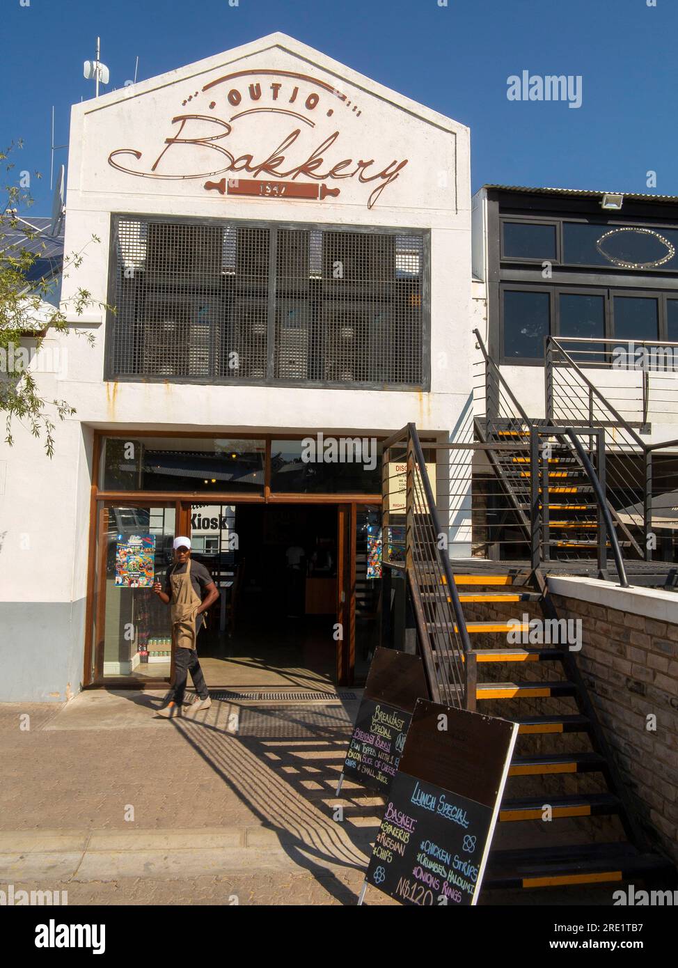 Outjo Bakery, the oldest bakery in Outjo town, Namibia Stock Photo Alamy