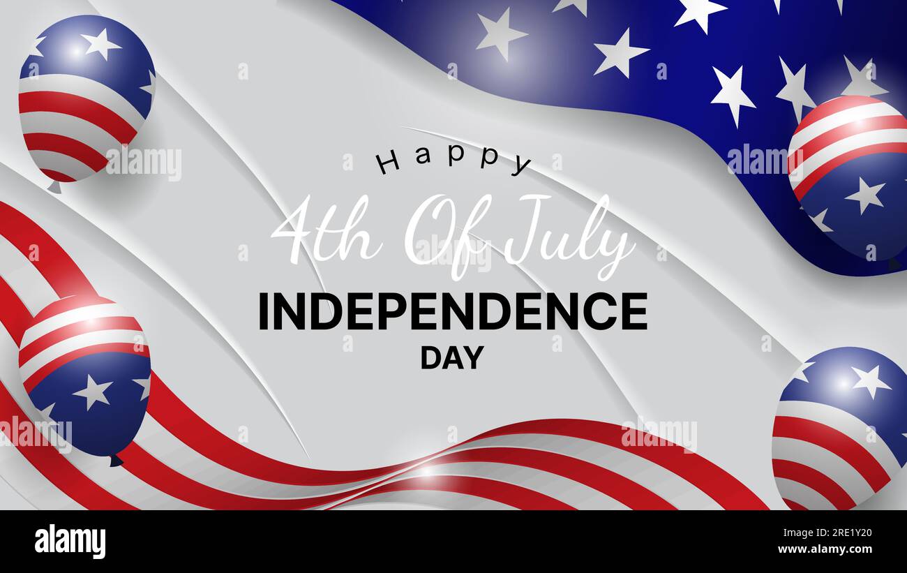 4th of july 2025 banners