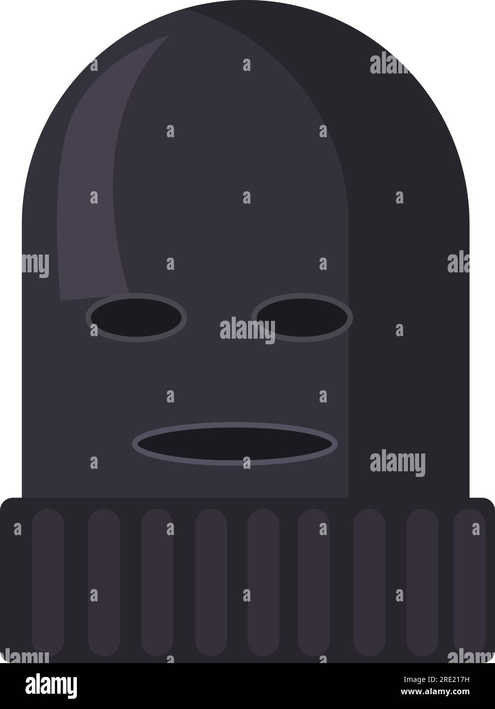 Black warm ski mask Stock Vector Image & Art - Alamy