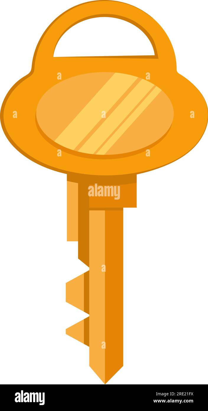 Golden safe key vector illustration Stock Vector Image & Art Alamy