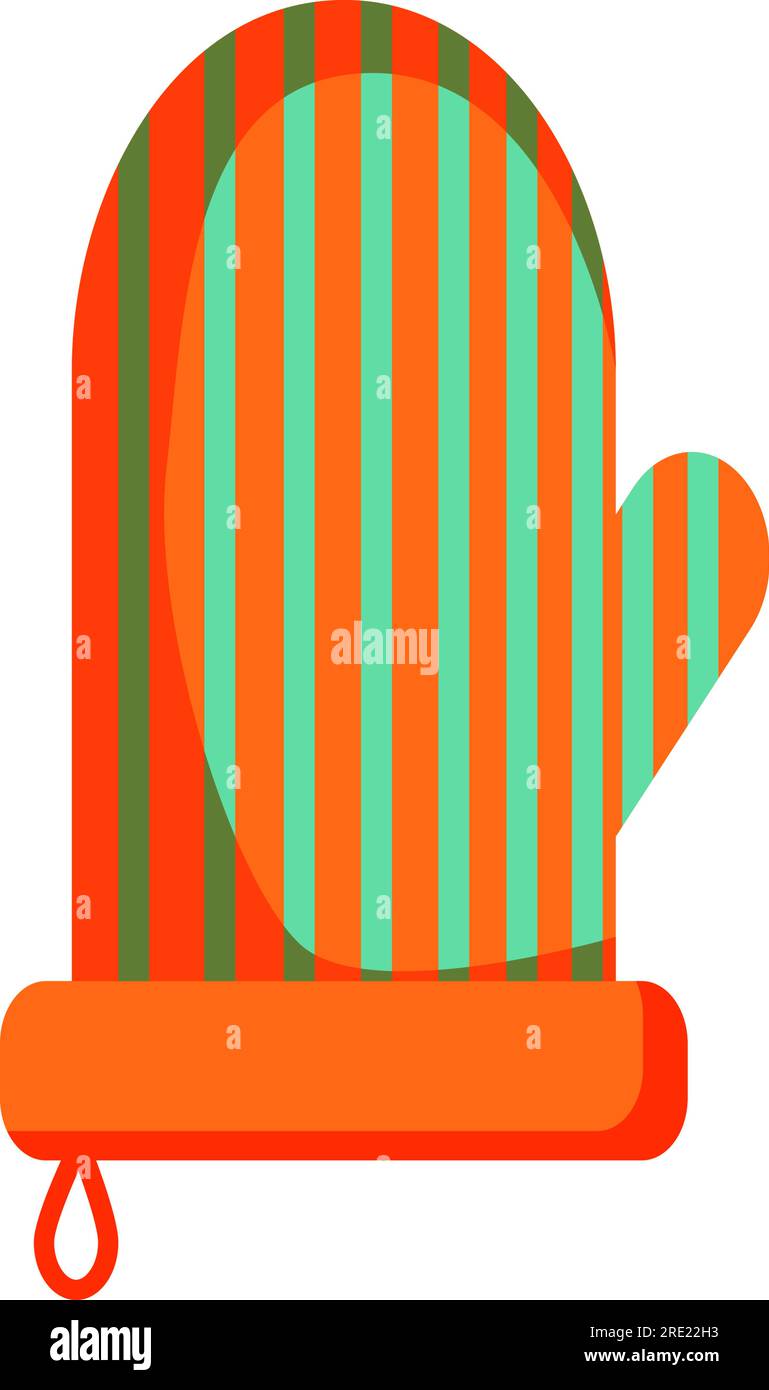 Oven mitten illustration Stock Vector Image & Art - Alamy