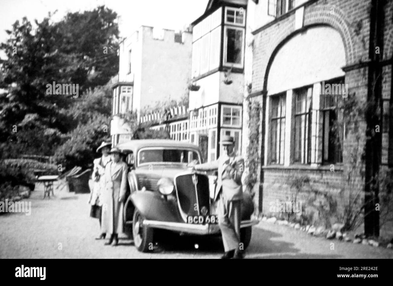 Symonds Yat Hotel probably in the 1930s Stock Photo Alamy