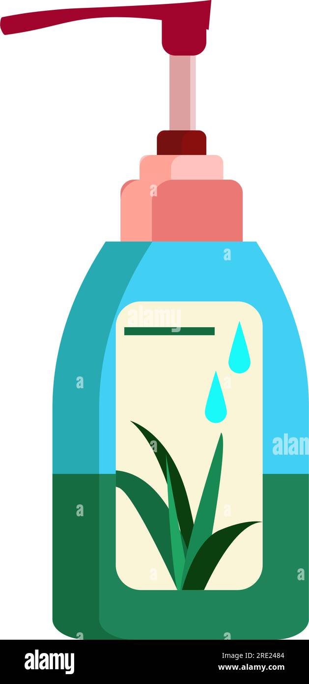 Liquid soap illustration Stock Vector Image & Art - Alamy