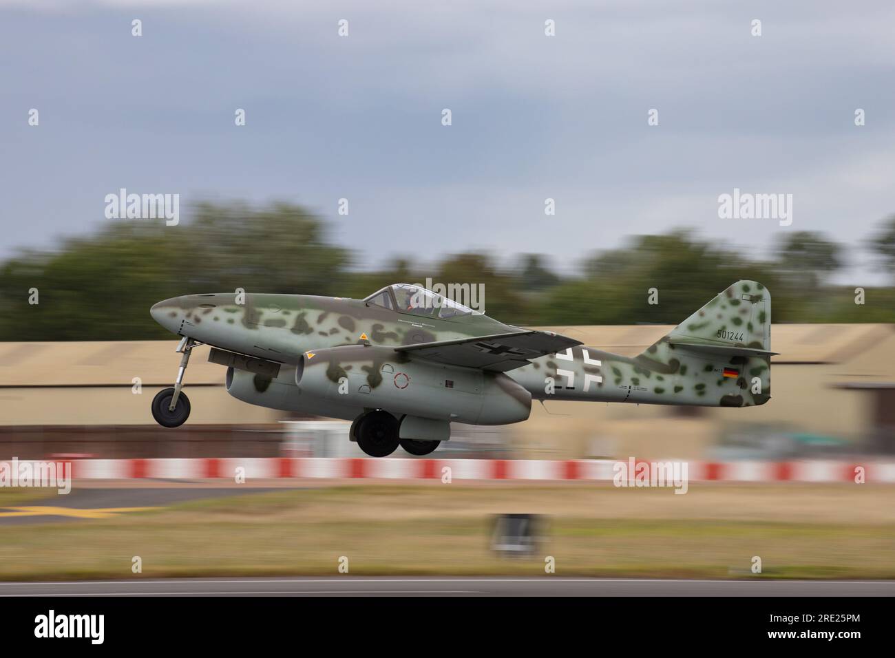 Messerschmitt Me 262 at the Royal International Air Tattoo 2023. Stock Photo