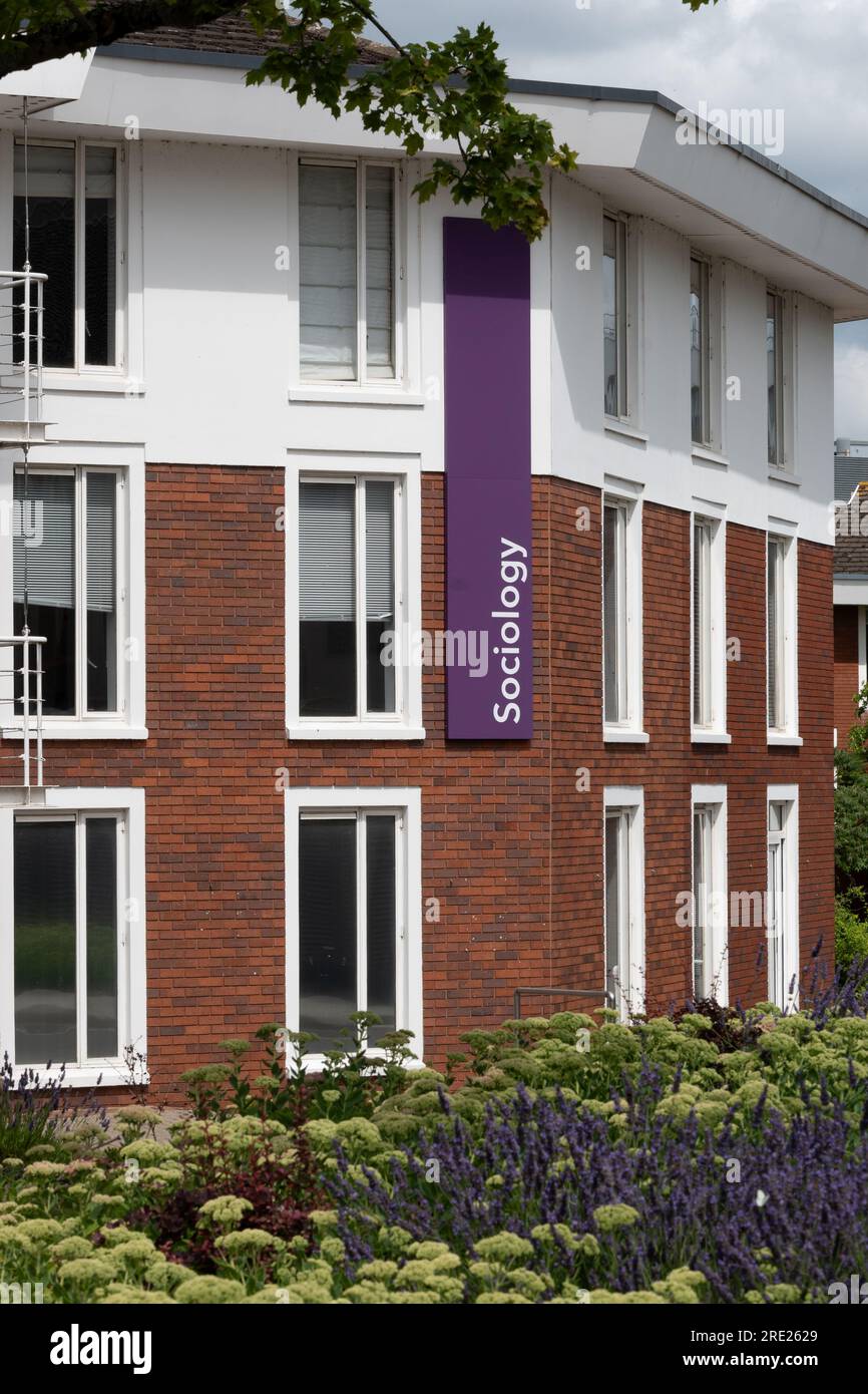 Sociology Department building, University of Warwick, UK Stock Photo