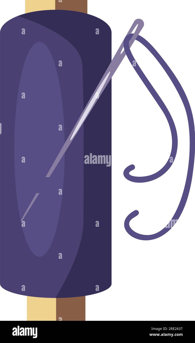 Purple silk thread Stock Vector Images - Alamy