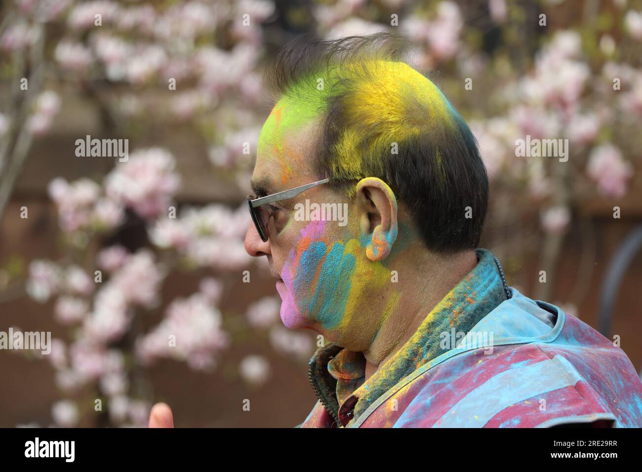 Holi - Festival of Colours Stock Photo