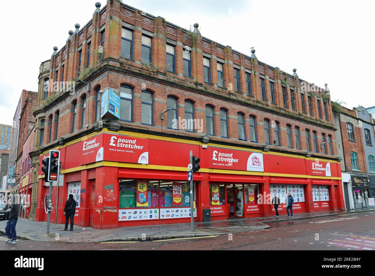Poundstretcher Store in Belfast Stock Photo Alamy