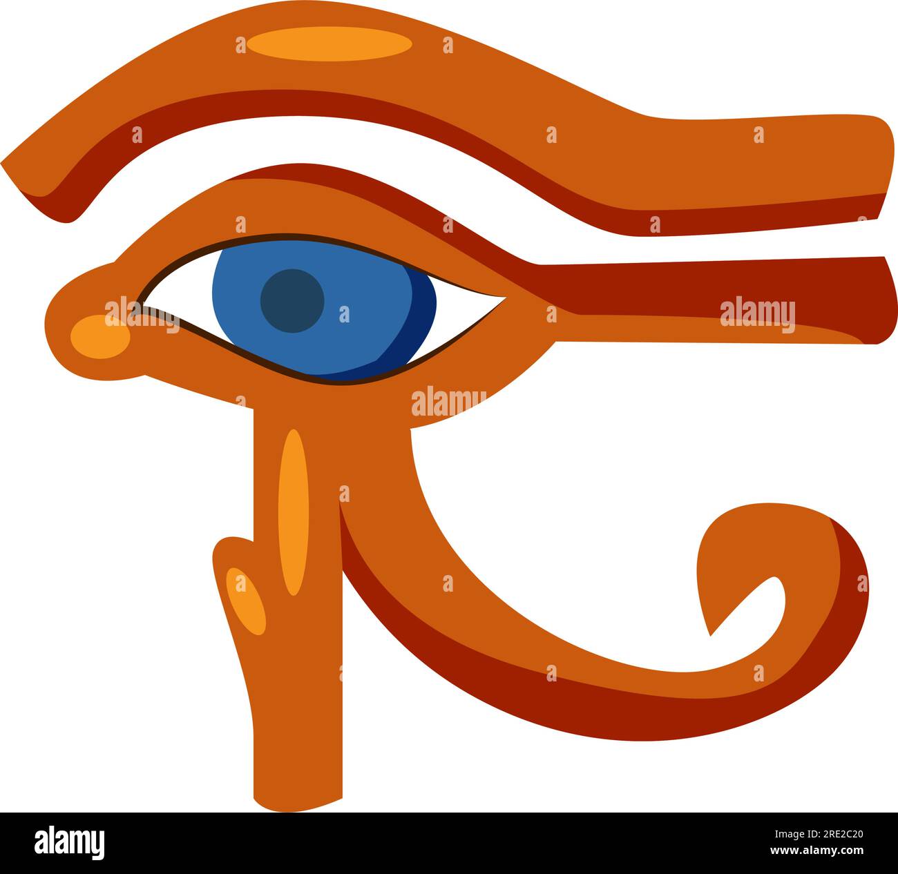 Eye of Horus hieroglyph Stock Vector Image & Art Alamy